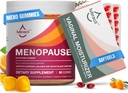 Lubracil Menopause Gummies & Daily Moisturizer Bundle – Hormone-free Podpora za vroče Flashes, nočno potenje, Vaginalna suhost, in Itchiness s črno Cohosh, Ashwagandha, Omega Oils & Sea Buckthorn