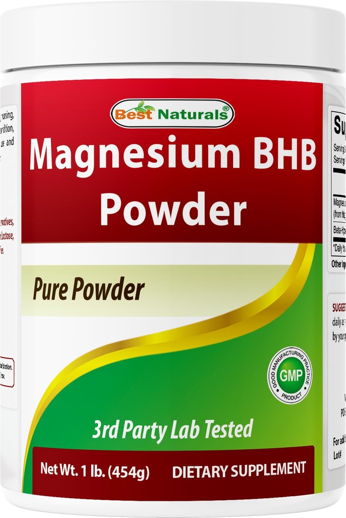 Najboljši naravni magnezij BHB prašek 1 Lb