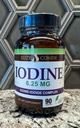 Suzy Cohen Jodine Complex Supplement - 6.25mg Jodine & Jodide Mešanica - 90 Vegetarian kapsule za prehransko podporo