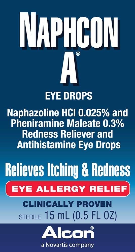 Alcon Naphcon kapljice za oko, alergija Relief 15 ml