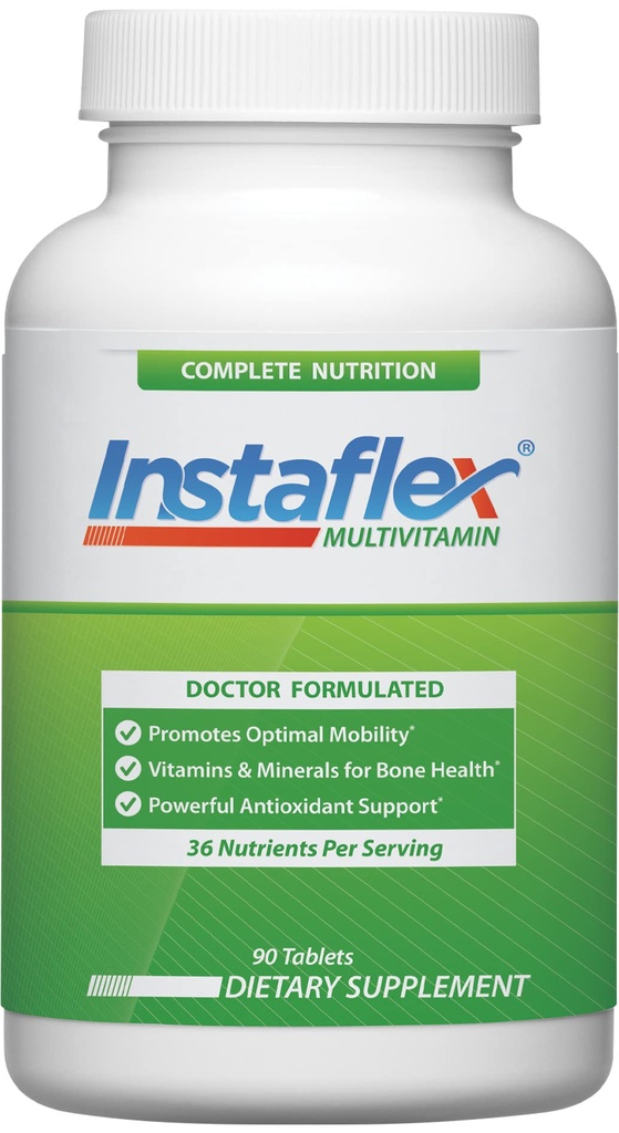 Instaflex Multivitaminski - Skupna podpora, Podpira mobilnost in zdravje kosti, 90 tablet