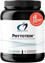 Designs for Health Phytotein Vegan Protein Powder - 20g Organski riž, Sacha Inchi, Bučno seme, Sončnično seme in Pea Protein Powder Mešanica - Kremna tekstura, Čokoladni rastlinski proteini (510g)