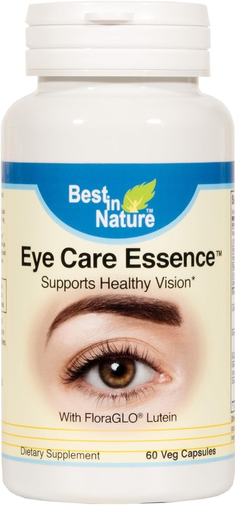 Essence - Eye Health Supplement z. Lutein, borovnica, ključni vitamini in zeliščna mešanica