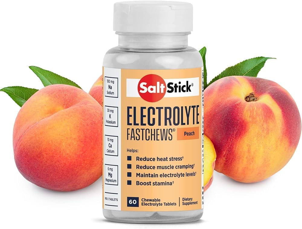 SolSteck Fastchews Pufered Electrolyte Sols Tablet - 60 Count, Breskvica - 03-4060