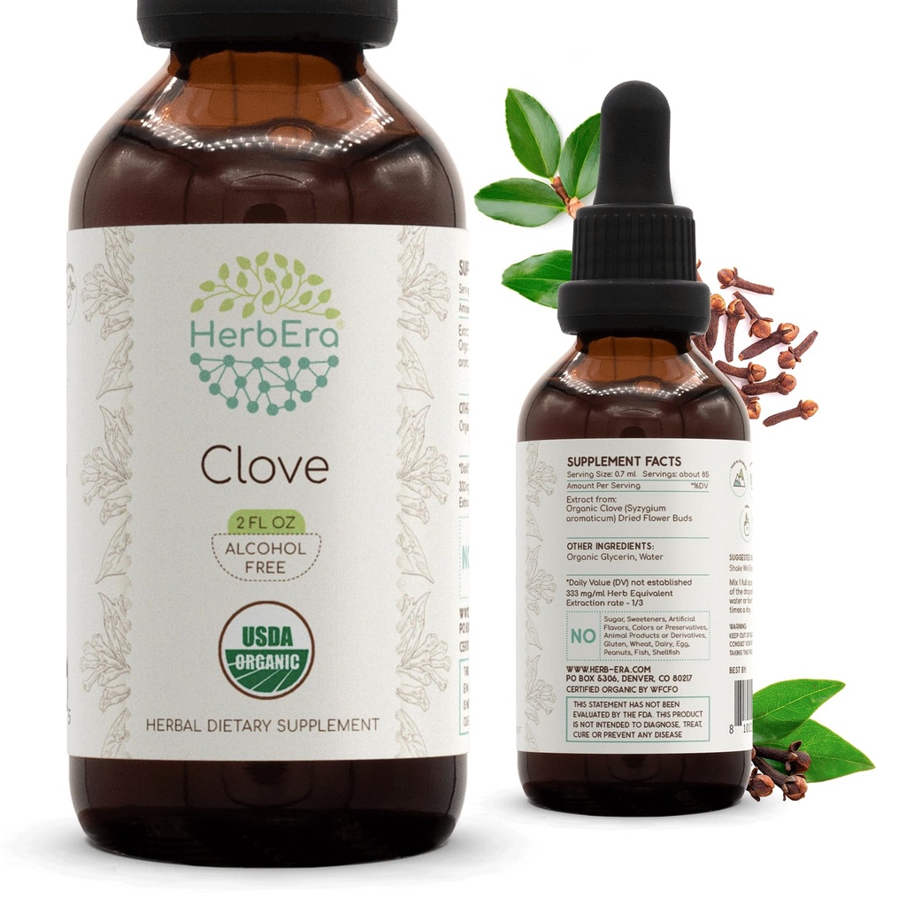 Herbera Clove B60 USDA Organska tinktura 