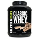 NutraBio Classic Whey Protein Powder- 25G Protein Per Scoop -No Fillers, Umetne barve, konzervansi - Nizki glikemični indeks - (Cocolate Peanut Butter, 5 funtov)
