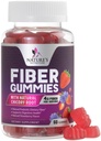 Fiber Gumies za odrasle 4g - Prebiotična rastlina temelji Fiber Gummy dodatek za prebavno zdravje in redno podporo, Dnevni prebiotični dodatek podpira Gut zdravje za ženske in moške, Vegan - 60 Gumies