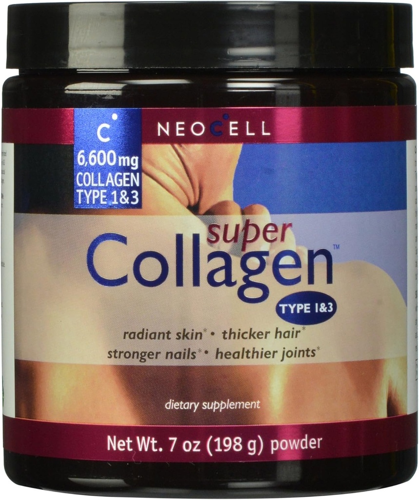 Neocell Super kolagen prašek A 6.600 mg kologenni tipi 1 in 3 - brez arome - 7 ounce