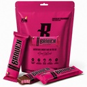 Drzna bar čokoladna jagodna energijska ploščica (1.59 oz, paket po 10) – energijski žveči s 5g proteini – na-the-Go energijski prigrizki za tek, pohodništvo in šport - Gluten brezplačni prigrizki za trajno povečanje energije