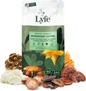 LYFE Organic Instant goba Coffee – Levja griva, Chaga, Cordyceps, Turčija Tail 