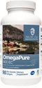 XYMOGEN OmegaPure 900 ES - Aljaska IFOS 5-Star Certified Omega 3 ribje olje - EPA DHA Ribje olje dopolnilo- Podpira Kardiovaskularno in zdravje možganov (90 Enteric-Coated Softgels)