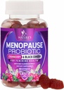Menopause dopolnila za ženske - 3 milijarda CFU naravni menopavza Relief za blage vroče Flashes & nočno potenje, PH, Vaginalna zdravstvena podpora Probiotiki za ženske Gummy, Probiotic dodatek - 60 Gummies
