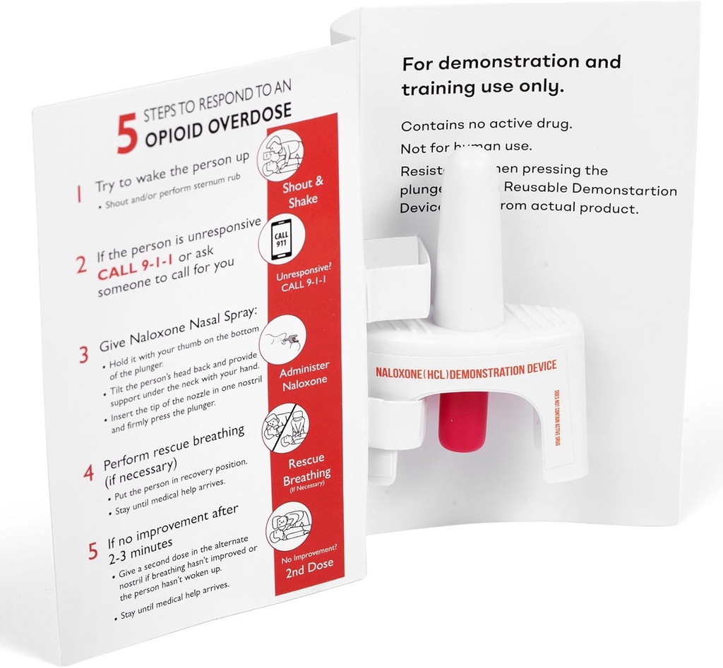 Usposabljanje naprava za Naloxone Nasal Spray 