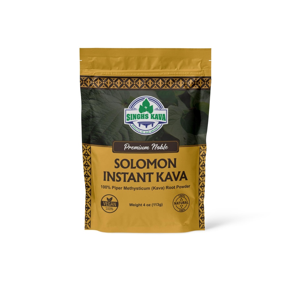 Mikroniziran Instant Kava Powder-Solomon Kava (4 oz)