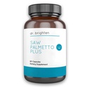 Dr. Brighten Saw Palmetto Plus - Naravna prehrana dodatek za ženske - PCOS podpora za preprečevanje izpadanje las Acne oljnata koža