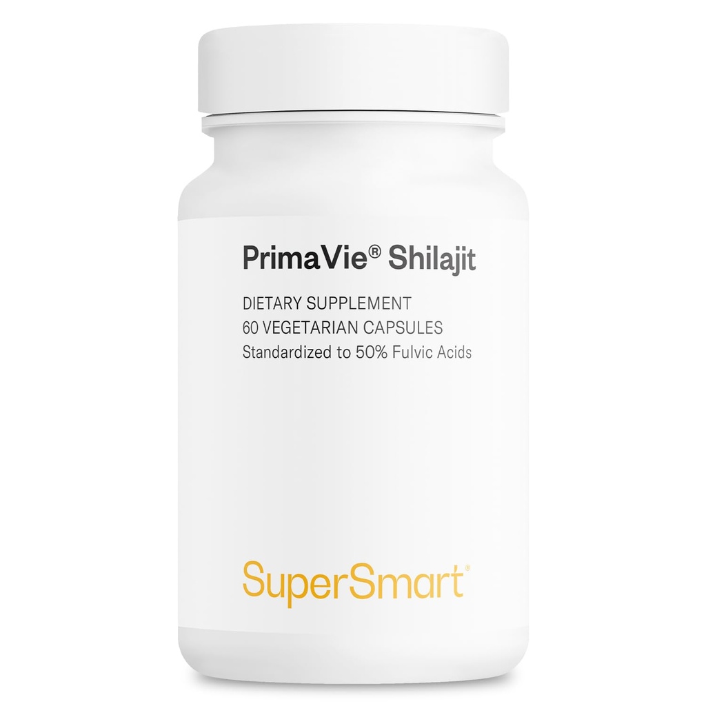 Superpametni - Super Shilajit 500mg na dan (Visoka jakost) - PrimaVie Shilajit dodatek - himalajski, prečiščeni in organski Shilajit 