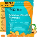 Ameriški Ginseng Energy Boost Gummies - All-Natural Full-Potency Ameriški ginseng, pomaga povečati energijo, Fokus, in zagotavlja imuno podporo, nizko Sugar, Vegan, 45 Gummies, Loquat Flavor