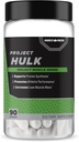 Projekt Hulk, Moč, Athletic Performance, Beljakovinska sinteza, izdelan z botaniki (90 kapsul).*