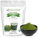 Z Natural Foods Ekološki sok iz pšenice v prahu - Superfood for Health Aging & Digestion - Non-GMO, Vegan, Kosher - Kot nalašč za soke, jogurte in napitke - Wheatgrass sok v prahu Bliss, 1 lb