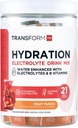 TransformHQ Hydration Drink Mix (21 enodelni paketi, sadni punch) - Hydration dodatek mešanica z vitamini in elektroliti