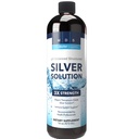 Alkaline Strukturiran Silver Liquid Supplement 30ppm - Imunska in Gut Health Support - Dodatna moč Strukturirani koloidni Silver Mineral Supplements - Made in USA (16 oz)