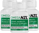 Original Omega-3 Skupna podpora dodatek, Najboljši naravni mišica Relief, Zelena Lupped Mussel Oil Kapsule, 180 Mehkužci, Brez ribjega pookusa