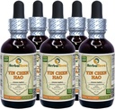 Yin Chen Hao (Artemisia Capillaris) Tinktura, Tekoči ekstrakt organskega posušenega zelišča (Brand Name: HerbalTerra, Proudly Made in USA) 5x2 fl.oz (5x60 ml)