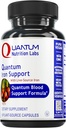 Quantum Nutrition Labs Iron Support - Iron Supplement for Women and Men, Vegan Iron Supplements, Nizki odmerek Nežno železo, naravno Izvira za podporo zdrave krvi - 60 Vegetarijanske kapsule