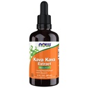 Zdaj prehranska dopolnila, Kava Kava Tekoči ekstrakt z glicerolom, Kapljica vključena, Sprostitev*, 2-Ounce