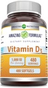 Neverjetne formule Vitamin D3 1000 i.e. softgels Supplement 