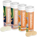 Pijače Ingver-Lime & Orange Electrolyte tablete (4) Tube Bundele 