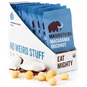 Mammoth Bar Macadamia Coconut Bar - 10 Organic Protein Bars - High Fiber • Paleo • Gluten brez • Jajčni proteini • brez GSO • Surovi • Premium Nuts • Prebiotični