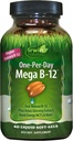 Irwin Naturals Mega B-Complex - 60 Tekoči softgels - Vitamin B Kompleks z vitaminom B12, Folate B9, Biotin B7, B1, B2, B3, B5, B6 in hitro energijo MCTs