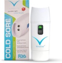 Virulit CS Original Light Therapy Device - Premium Cold Tore Treatment Device - Multi-Pateted, Safe & Učinkovit - Cold Sore Zapper s hitrimi rezultati, nevidna svetloba in neinvazivna uporaba