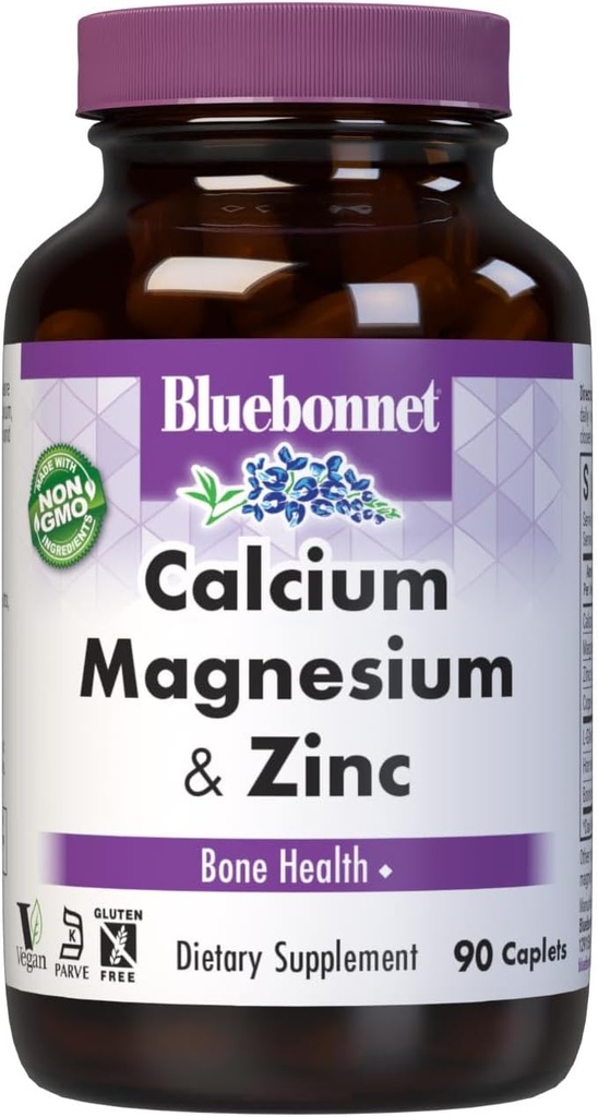 BlueBonton Calcium Magnezium Cinkove kapele, 90 števk