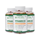 Zaytun Halal Vitamin D3 2000 IU Gumies, podpira zdravje kosti in imunskega sistema, spodbuja delovanje mišic, gluten in želatina brez, (3-Pack) - Made in USA
