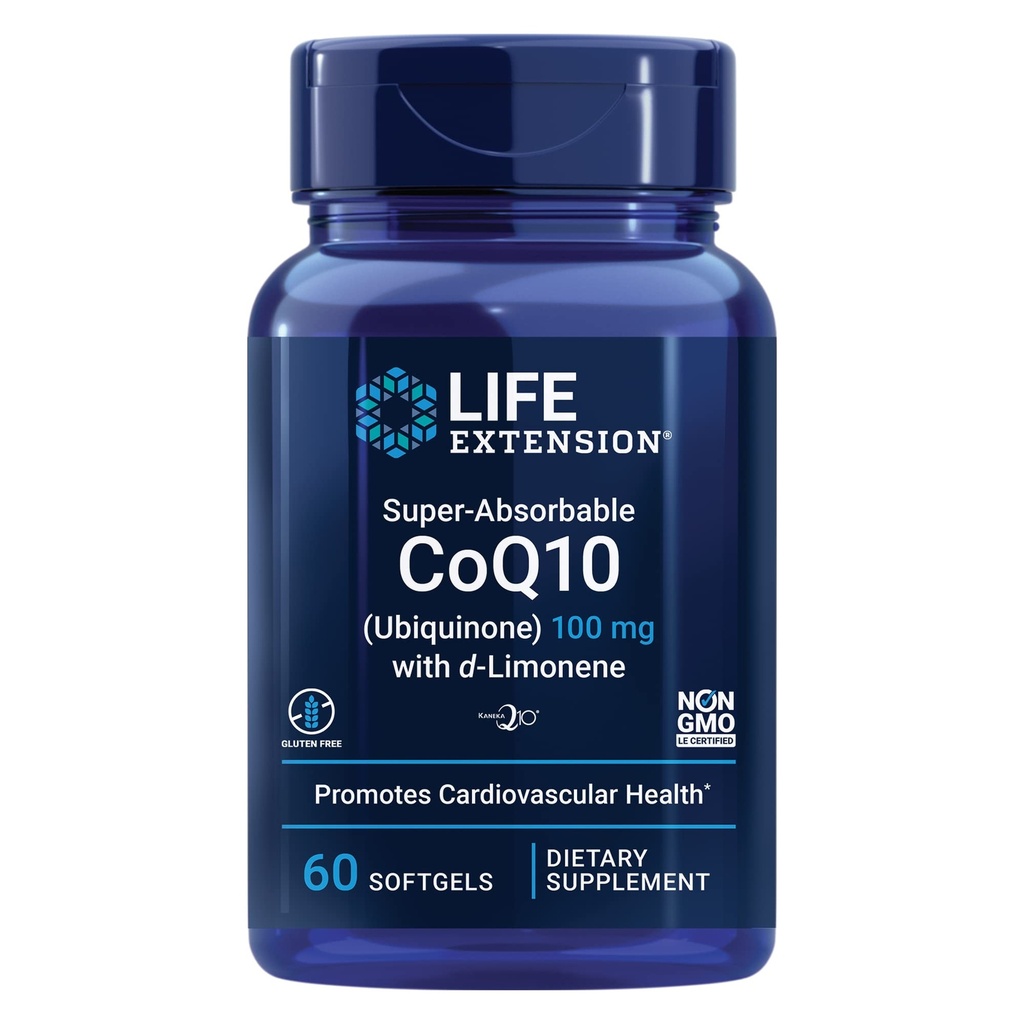 Life Extension Super Omega-3 240 Mehkužci ribje olje paket z super-Absorbable CoQ10 60 Softgels Heart Health Supplement