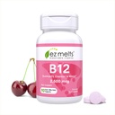 EZ taline B12 podjezični vitamin 2.500 μg, metilkobalamin, brez sladkorja, 3-mesečna dobava - 1 pakiranje