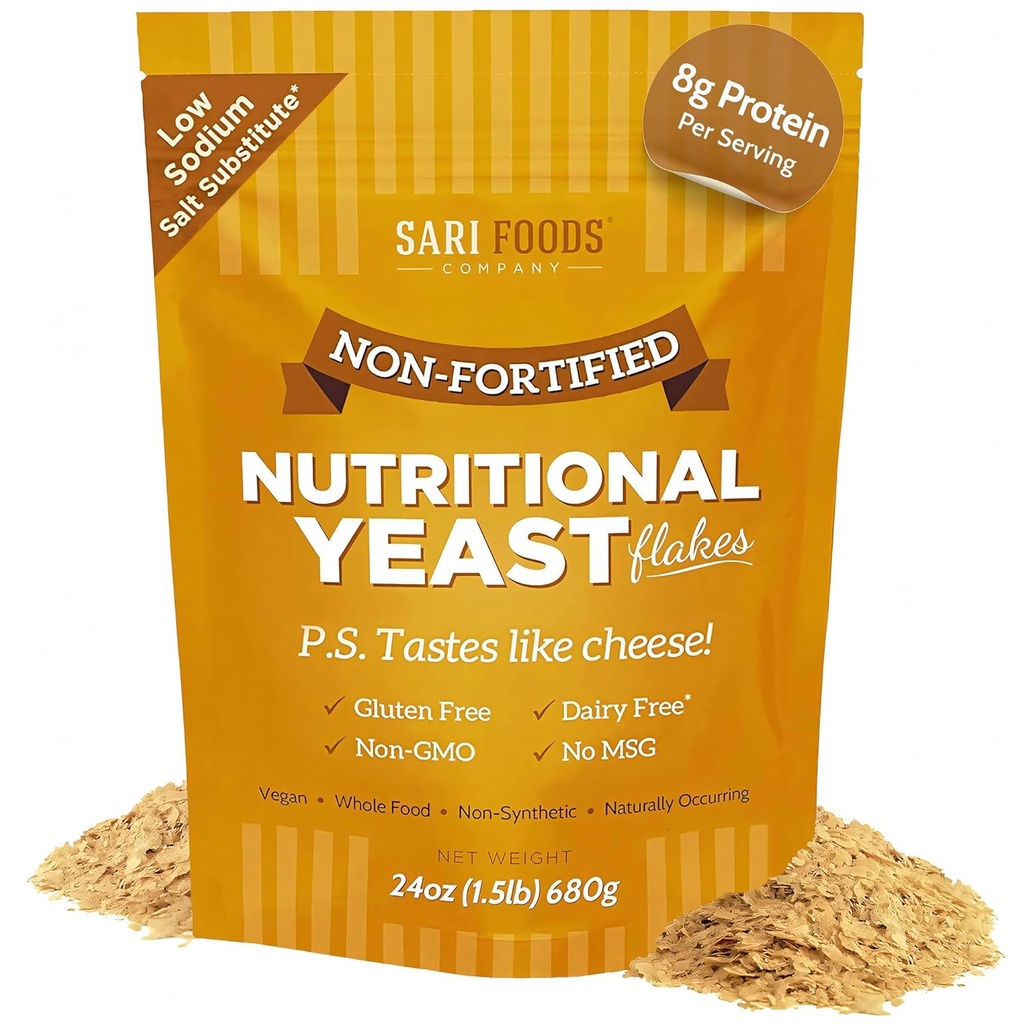 Neoporečni prehranski kosmiči, beljakovinski prah na osnovi cele hrane, vegan, brez glutena, vitamini B, beta-glukani in vse 18 aminokislin (24 oz.)