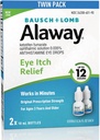 Alaway Antihistaminik, kapljice za pomoč pri srbenju oči, dvojček, 0, 34 fl vsak