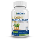 Palmara Health L-Lysine + monolaurin 600 mg 1: 1 razmerje, 1 pakiranje, 100 kapsul