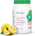 Organika Hyaluronic Acid dodatek z vitaminom C (90 Zelenjavne kapsule): Simbiotic Joint Wellness, Collagen, & Skin Hydration Powerhouse - Izboljšane Hyaluronic Acid dopolnila za mobilnost in lepoto