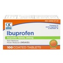 Ibuprofen tablete kakovosti, 200 mg, Reliever bolečine in znižanje zvišane telesne temperature za artritis, zobobol, bolečine v hrbtu, glavobol, bolečine v telesu in več 100 obloženih tablet