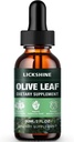 1 Pack 1000MG Olive Leaf Tekoči ekstrakt - Organic Olive Leaf kapljice dodatek Tinktura za boljšo absorpcijo - Imunska in srčna podpora Gluten-free, Non-GMO, Vegan, 2 Fl Oz