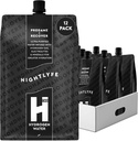HTWO Nightlyfe Recovery, 16.9oz Premium vodik infundirana voda z elektroliti, vitamini in minerali, 12-pake, Funkcionalna Hidracija Paketi za okrevanje in duševno jasnost, sladkor brez