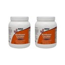 Zdaj hrana zdaj hrana, (2 paket) sončnični lecitin, čisti prašek, 1 lb (454 g)