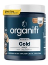 Organifi: Gold - Superfood Supplement Powder - 30 Servisi - Stresna podpora, boljši počitek, sprostitev in spodbuja nemirno spanje - Kuruze in Reishi Infunded
