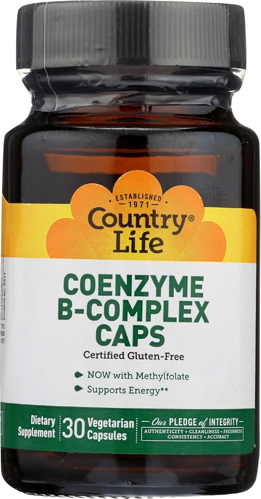 Country Life Koencim B Complex, 30-Count