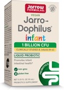 Jarrow Formulas® Jarro-Dophilus® Infant Liquid Probiotic, prehranska dopolnila, Intestinalna zdravstvena podpora za dojenčke, 1 milijarda CFU na serviranje, 0.51 fl oz, 30 dnevna oskrba