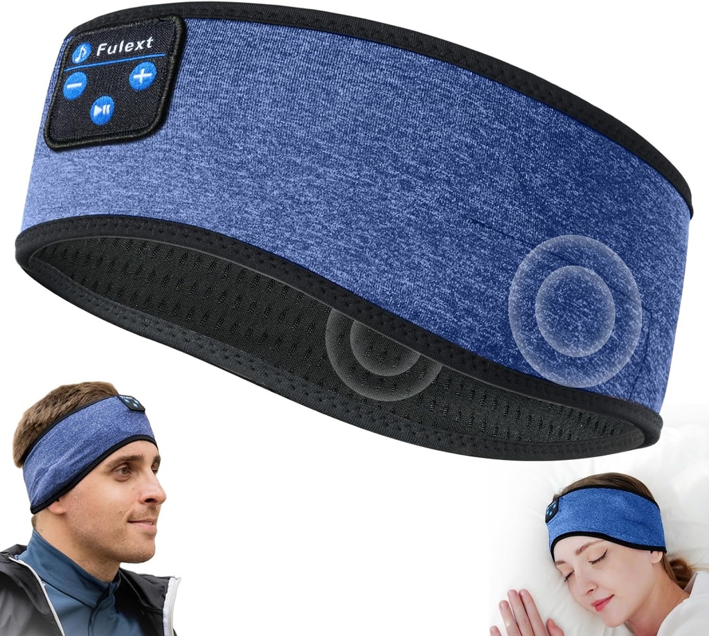 Naglavne slušalke za spanje10Hrs Bluetooth slušalke z udobnimi ušesi Udobne spalne slušalke za stranske spalce, Sleep & Lounge darilo ideja za ženske moške